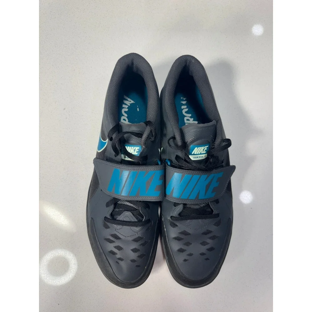 Nike Zoom Rival SD 2 Mens 13 Gray Blue Excellent Throwing